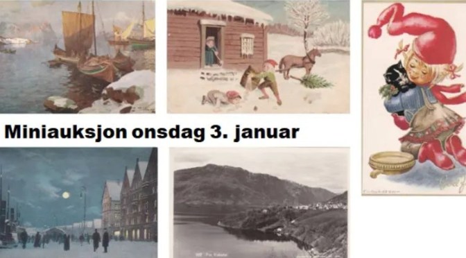Miniauksjon onsdag 3. januar 2024